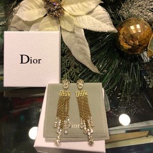 Gorgeous Dior Dangle Earrings